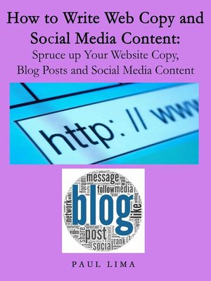cover image of How to Write Web Copy and Social Media Content